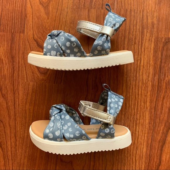 NWOT Carter’s Baby Sandals size 4 - Picture 5 of 7